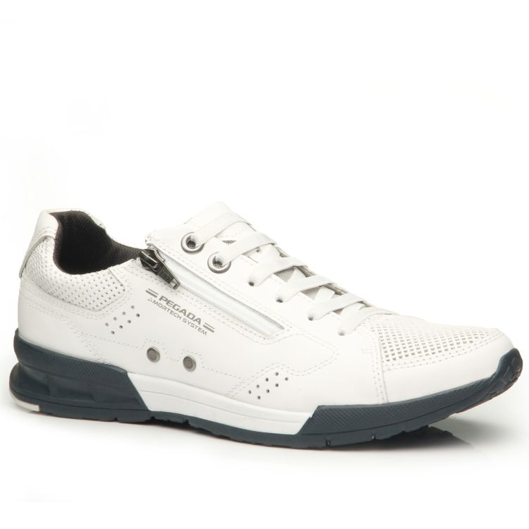 PEGADA férfi bőr félcipő 116709-01-01 NAPA SOFT BRANCO (fehér)